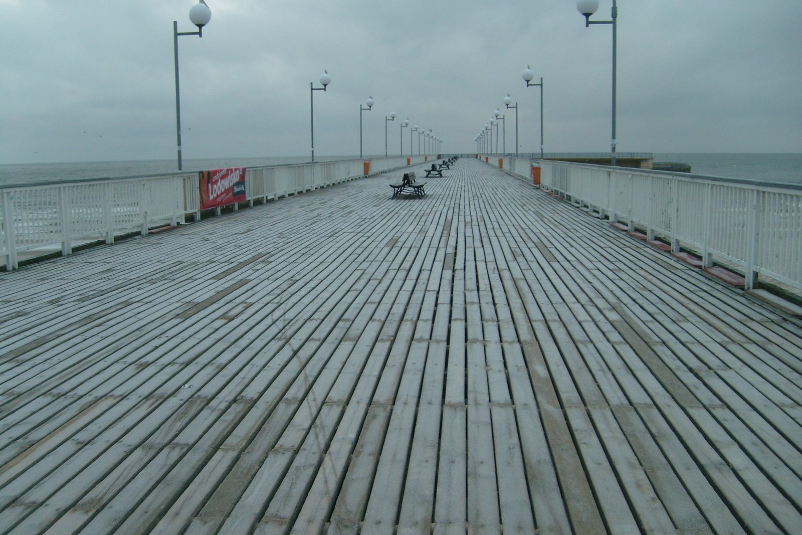 Molo i plaża